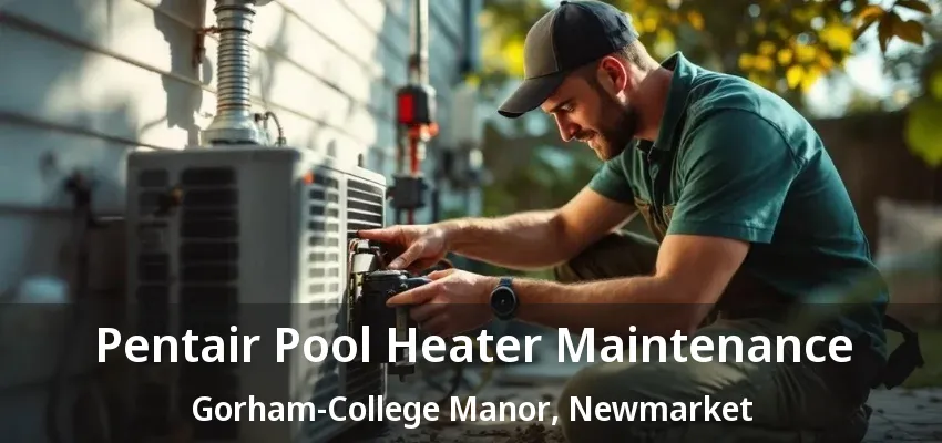 Pentair Pool Heater Maintenance Gorham-College Manor, Newmarket - ON Pentair Pool Heater Maintenance Gorham-College Manor, Newmarket - ON