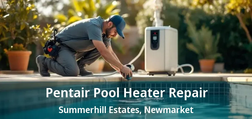 Pentair Pool Heater Repair Summerhill Estates, Newmarket - ON