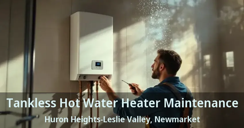 Tankless Hot Water Heater Maintenance Huron Heights-Leslie Valley, Newmarket - ON