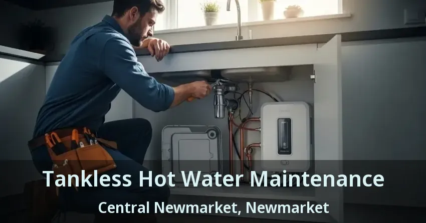 Tankless Hot Water Maintenance Central Newmarket, Newmarket - ON
